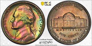 1939 5C Reverse of 1940 N1