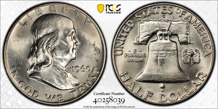 Cert 40258039 - Coin Image