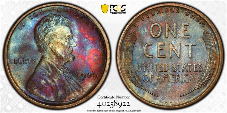 Cert 40258922 - Coin Image