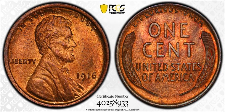 Cert 40258933 - Coin Image