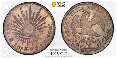 1853/2-Go PF 8 R Go37 AU58