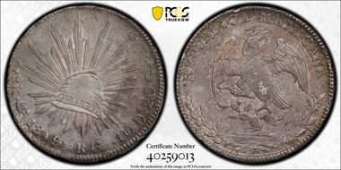 1849-Ca RG 8 R Ca20 AU58