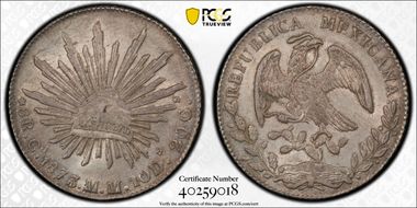 1873-Ca MM 8 R Ca49 MS63