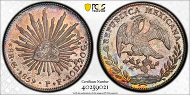 1859-Go PF 8 R Go43 MS64
