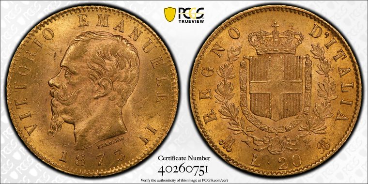 Cert 40260751 - Coin Image