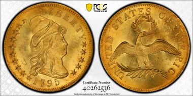 1795 $10 13 Leaves MS65