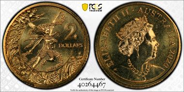 2020 $2 Tooth Fairy MS66