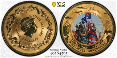 2015 $5 Distinctly Australian MS69