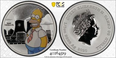 2020-P 50C Homer Simpson MS69