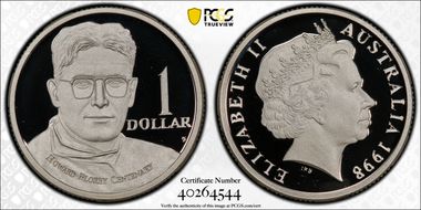 1998 $1 Howard Florey Centenary Ag PR69DCAM