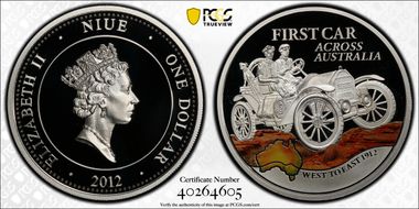 2012 $1 First Car Across Australia PR69DCAM