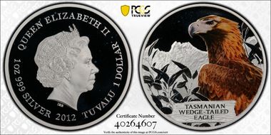 2012 $1 Wedge-Tailed Eagle PR69DCAM