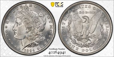 1894 $1 MS64+
