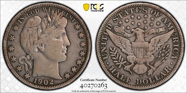 Cert 40270263 - Coin Image