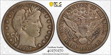 1907 50C VF30