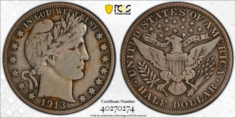 Cert 40270274 - Coin Image