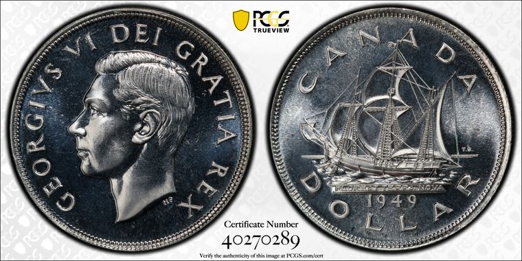 Cert 40270289 - Coin Image