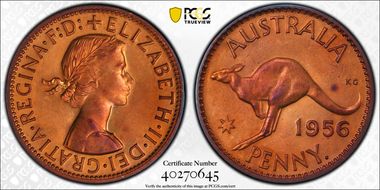 1956 Y. (p) 1D PR64RB