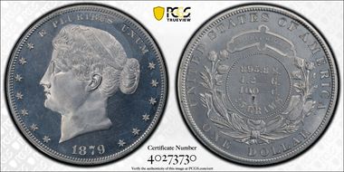 1879 $1 J-1624 PR64