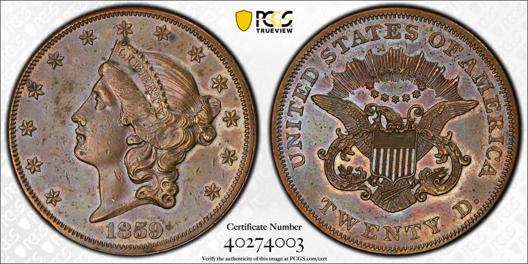 Cert 40274003 - Coin Image