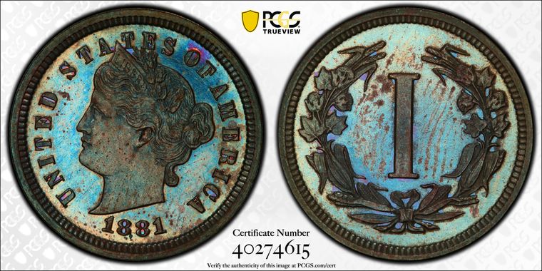 Cert 40274615 - Coin Image