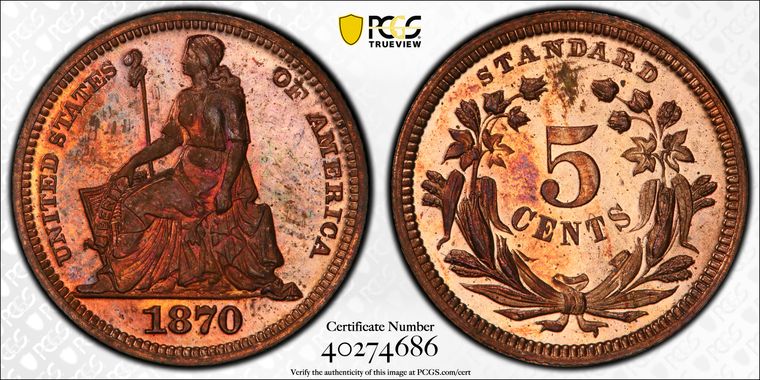 Cert 40274686 - Coin Image