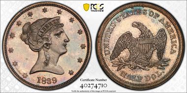 1839 50C J-95 Res PR66