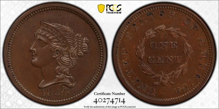 Cert 40274714 - Coin Image