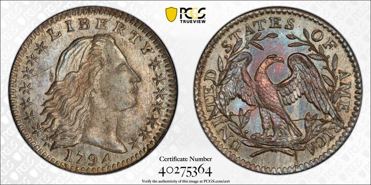 Cert 40275364 - Coin Image