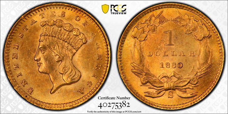 Cert 40275382 - Coin Image