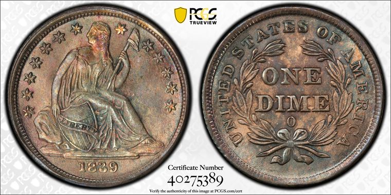 Cert 40275389 - Coin Image