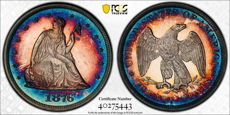 Cert 40275443 - Coin Image