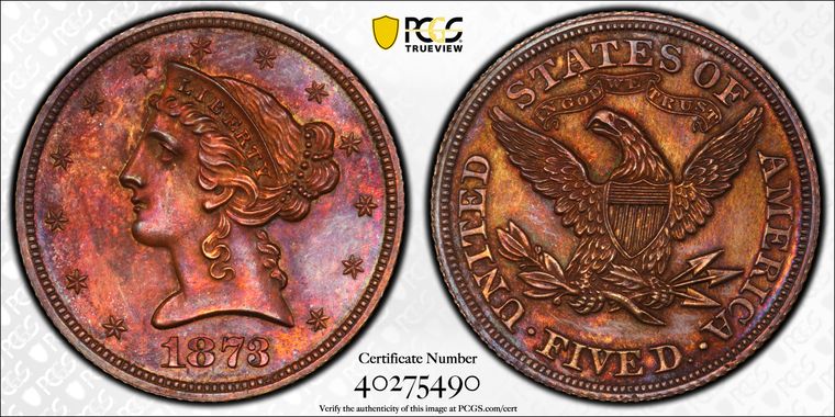 Cert 40275490 - Coin Image