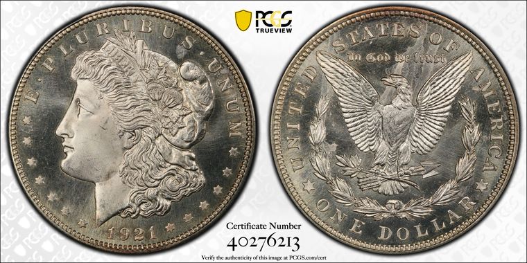 Cert 40276213 - Coin Image