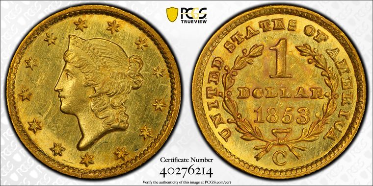 Cert 40276214 - Coin Image