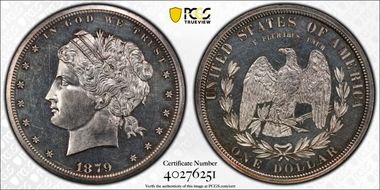 1879 $1 J-1605 PR63