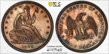 1838 50C J-76a PR64+