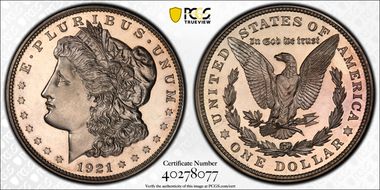 1921 $1 Chapman PR64