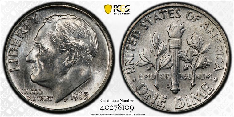 Cert 40278109 - Coin Image