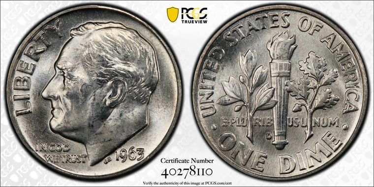 Cert 40278110 - Coin Image