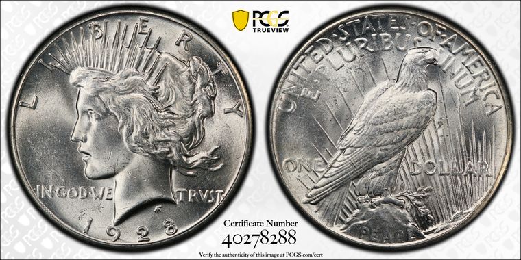 Cert 40278288 - Coin Image