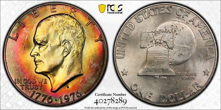 Cert 40278289 - Coin Image