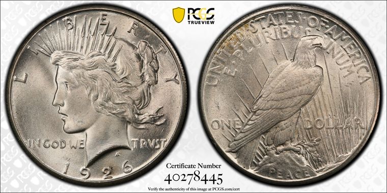 Cert 40278445 - Coin Image