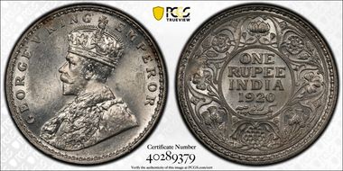 1920(C) Rupee SW-8.50 MS62