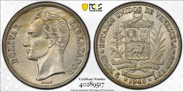 1945 Bolivar MS65