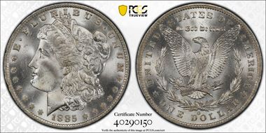 1885-O $1 MS66+