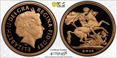 2013 Sov S-SC7 St. George PR70DCAM