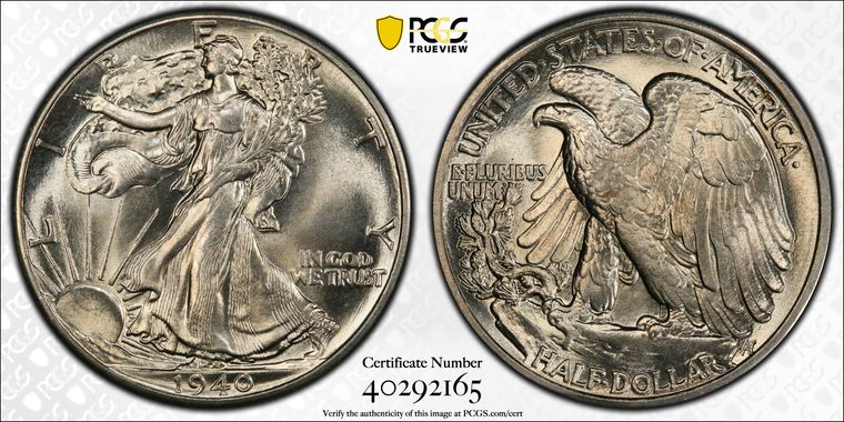 Cert 40292165 - Coin Image