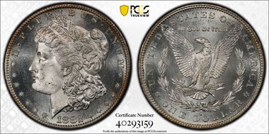 1882-S $1 MS66+