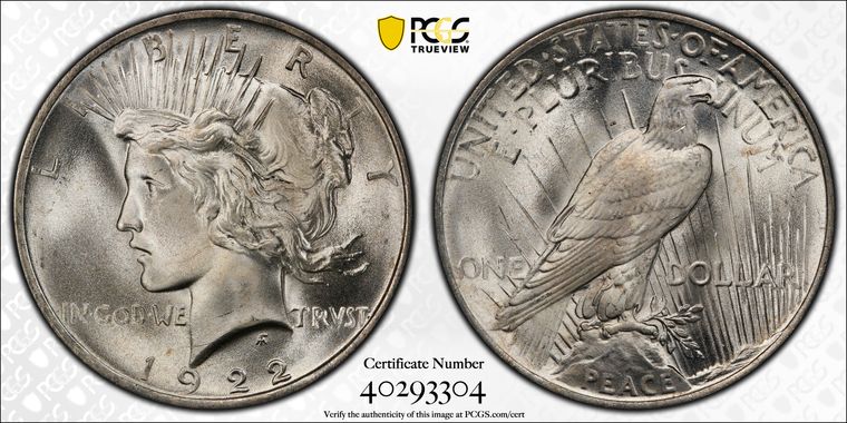 Cert 40293304 - Coin Image